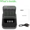GP ReCyko Pro P461 AA/AAA Batterieladegerät mit D461 Dockingstation