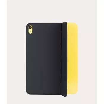 Schutzrückseite mit Magnet TUCANO für Apple iPad 10. Generation – Schwarz, schlankes Design