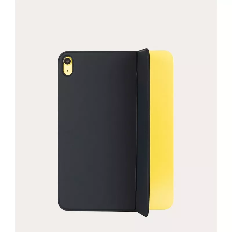 Schutzrückseite mit Magnet TUCANO für Apple iPad 10. Generation – Schwarz, schlankes Design
