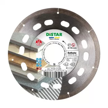 Diamant-Trennschleifscheibe Distar 230 mm — Modell 11115421009 für Beton und Asphalt