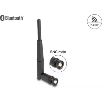 Omnidirektionale Antenne DeLOCK 90737 2 dBi BNC 50 Ω 2,4-2,5 GHz