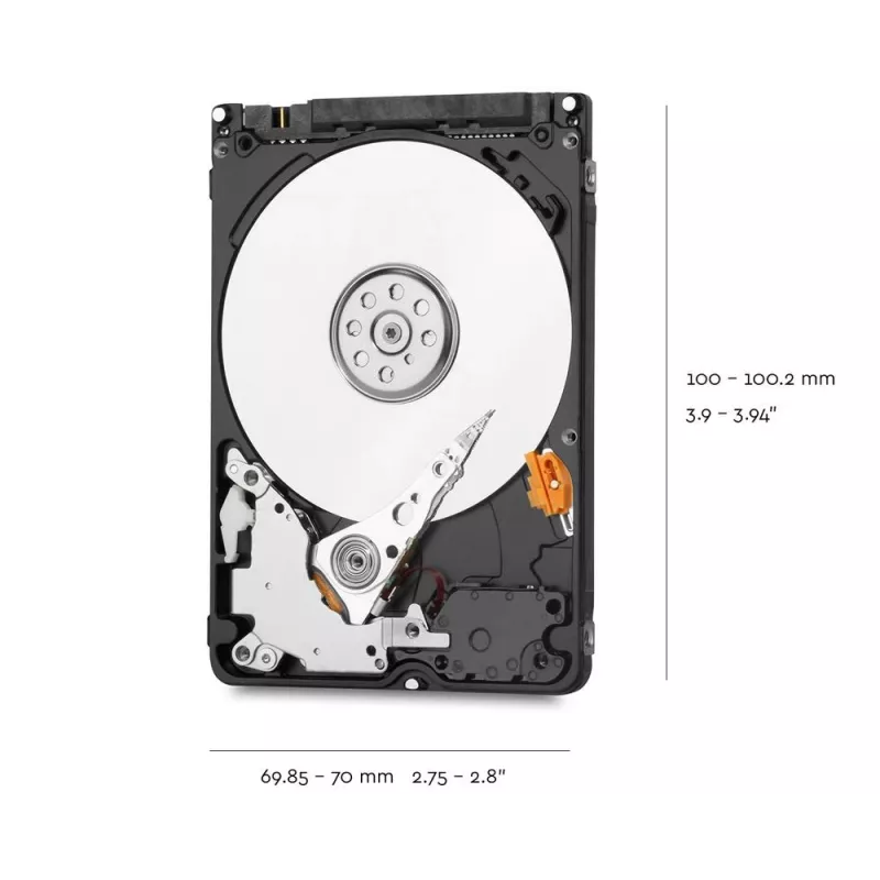 HDD Western Digital 2 TB 2,5 Zoll Serial ATA III WD20SPZX