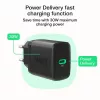 Netzteil Grün Cell PowerSource Solo30 30W Schwarz — USB-C Einzelport-Ladegerät