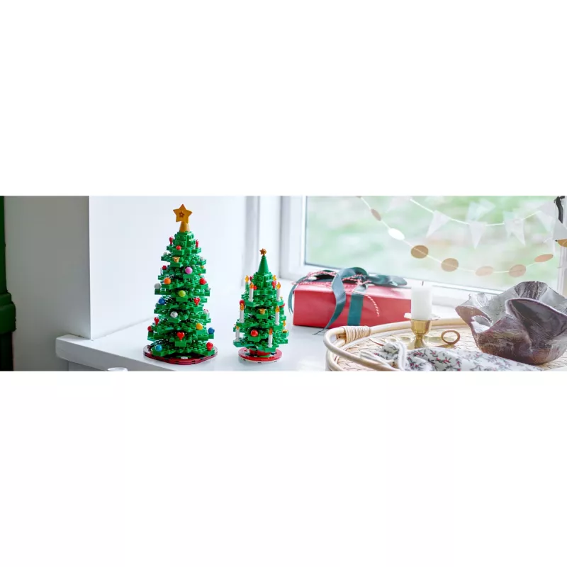 LEGO Weihnachtsbaum Set 40573 – saisonales Ausstellungsmodell, dekorativer Mini-Bau