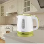 Feel-Maestro MR013 grüner Wasserkocher 1 L 1100 W Grün, Weiß