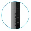 Standventilator NOVEEN F455 40 cm (16 Zoll) mit Fernbedienung, 3 Geschwindigkeiten, Timer, Oszillation, schwarz