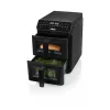 Princess Double Stack Airfryer | 182490 | Leistung 3000 W | Fassungsvermögen 11,2 L | Schwarz