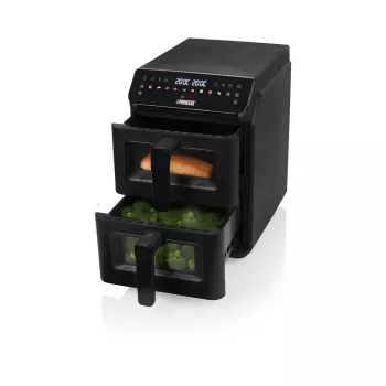 Princess Double Stack Airfryer | 182490 | Leistung 3000 W | Fassungsvermögen 11,2 L | Schwarz