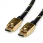 DisplayPort-Kabel ROLINE 11.04.5922 3 m Schwarz Gold