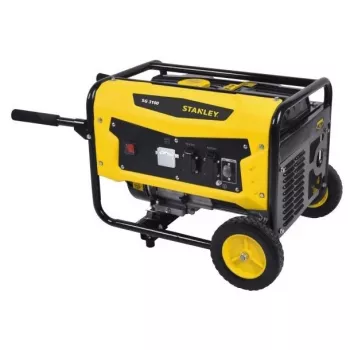 Tragbarer Benzin-Stromgenerator STANLEY SG3100 — 2600 W Nennleistung, 3100 W max., OHV 1‑Zylinder 212 cm³, 15 L Kraftstofftank, 230 V Steckdosen