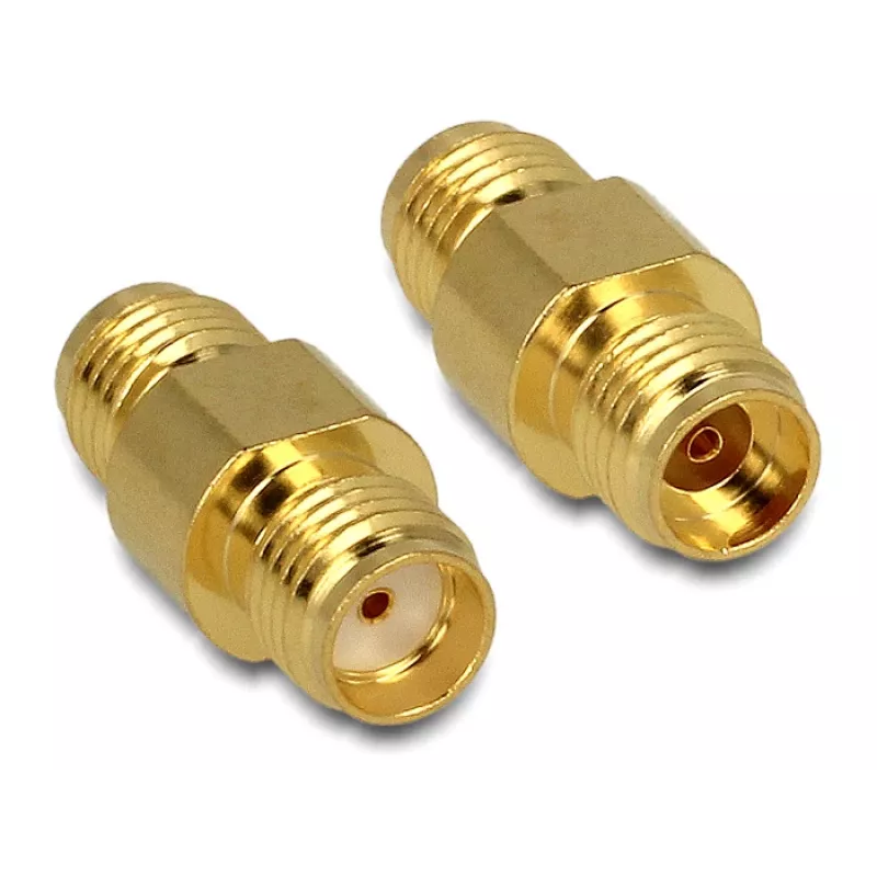 DeLOCK - Antennenadapter - SMA (W) - SMA (W) (88478)
