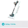 Akku-Multireiniger AquaBrush Universal 18V P4A, Hartbodenreiniger Grau/Türkis, Li-Ion Akku 2,5Ah P4A, POWER FOR ALL ALLIANCE