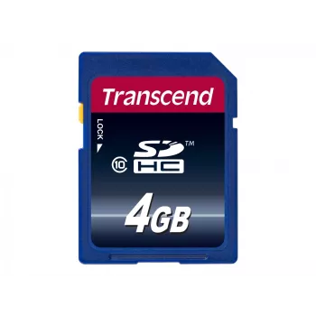 Flash-Speicher Transcend 4 GB SDHC Class 10 TS4GSDHC10