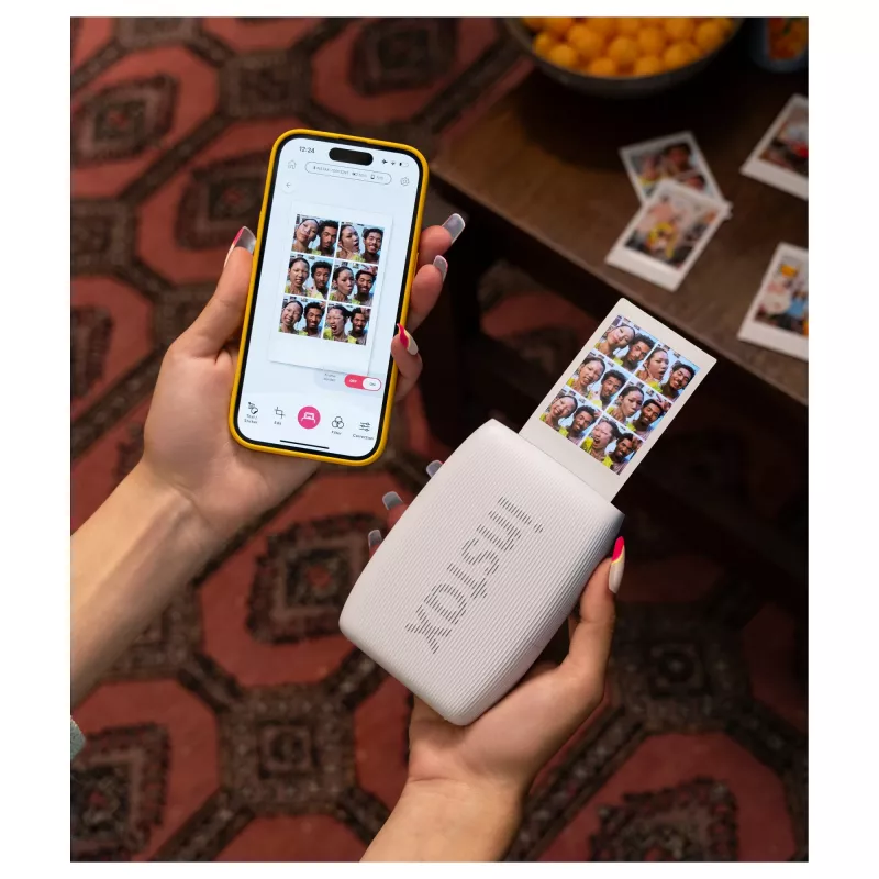 Fotodrucker Fujifilm Instax Mini Link 3 Pink Bluetooth tragbarer Sofortdrucker