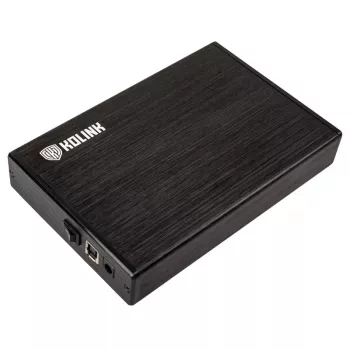 Externes 3,5-Zoll-Festplattengehäuse Kolink HDSU3U3 USB 3.0 – schwarz