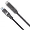 USB4 HDMI-Kabel 4smarts ComboCord 240W 1,5 m – USB4 auf HDMI, 240W Stromversorgung, 1,5 m Länge