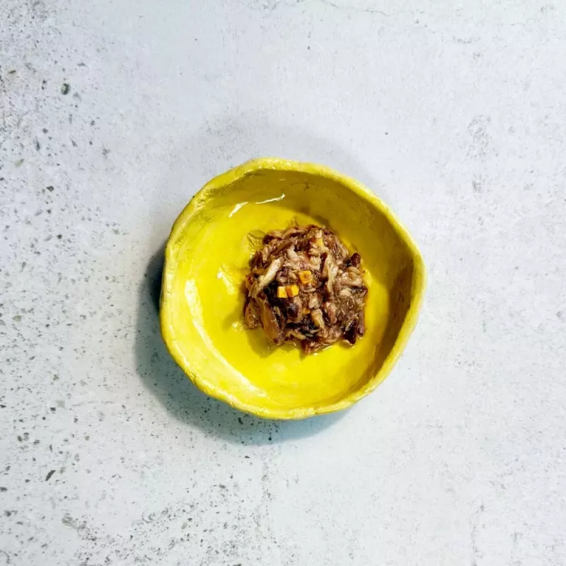 Ollo Tuna with Cheese in Broth Nr 10 70g