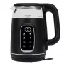 ADLER AD 1305 elektrischer Wasserkocher schwarz/silber