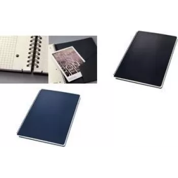 Hardcover-Notizbuch Sigel Conceptum A4 kariert Dunkelblau CO824 — A4 kariertes Seitenlayout, dunkelblauer Einband