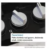 Eingebautes Gas-Kochfeld Bosch PPP6A2I40, 4 Zonen, Gusseisenroste, schwarz, 590×520×54 mm, Drehknopfsteuerung