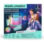 Tragbare Mini-Karaoke-Station Canal Toys INF044 mit Bluetooth-Konnektivität, batteriebetriebener tragbarer Lautsprecher mit Mikrofon