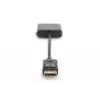 Assmann DisplayPort-Adapterkabel. DP - DVI (24+5) M/F. 0,15 m mit Verriegelung. DP 1.1 kompatibel. UL. bl. ohne Abschirmung. 32AWG (AK-340409-001-S)