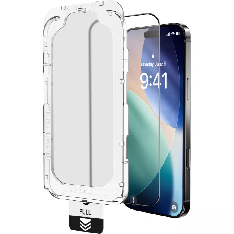 Bildschirmschutzglas Nevox NEVOGLASS 3D für iPhone Air 6,6 Zoll EASY APP