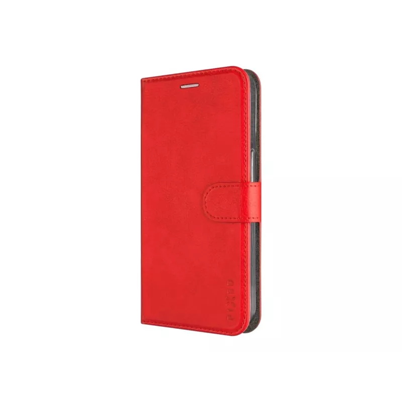 FIXED Leder-Buchetui für Samsung Galaxy A36 5G – rot, Front- und Rückseitenschutz, präzise Aussparungen