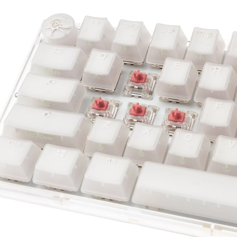 Ducky One 3 Aura White Mini Tastatur Gaming USB QWERTY US International