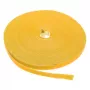 LABEL THE CABLE LTC PRO Roll Strap, doppelseitiges Klettband, 25 m gelb