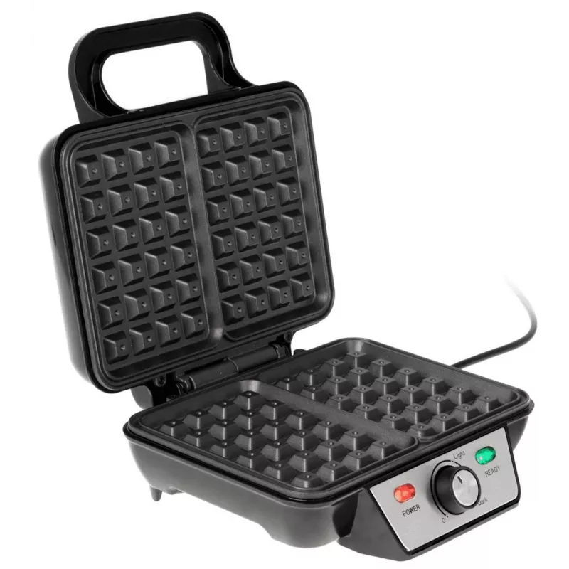 Camry CR 3046 Waffeleisen 2 S Schwarz 1000 W (CR 3046) - Adler