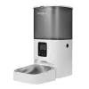 GreenBlue GB393 Automatischer Futterspender für Haustiere, 6 l, USB 5V/1A, Weiß