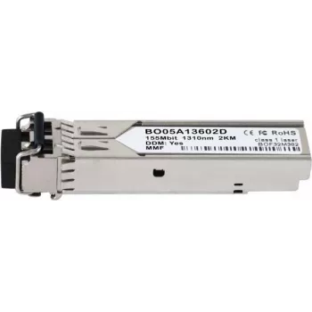 EFB Elektronik BlueOptics SFP Transceiver 100BASE-FX MM 1310nm 2km LC-Duplex DDM 0°C/+70°C - Transceiver - Glasfaser (LWL)