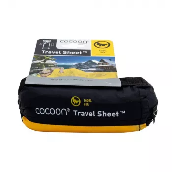 Leichter Reiseschlafsack Cocoon, Seide, 220x90cm