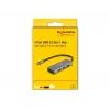 DeLOCK 63173 USB Hub Type-C 5000 Mbit/s Schwarz