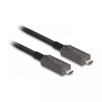 Video-Kabeladapter DeLOCK 84146 5 m USB Type-C Schwarz