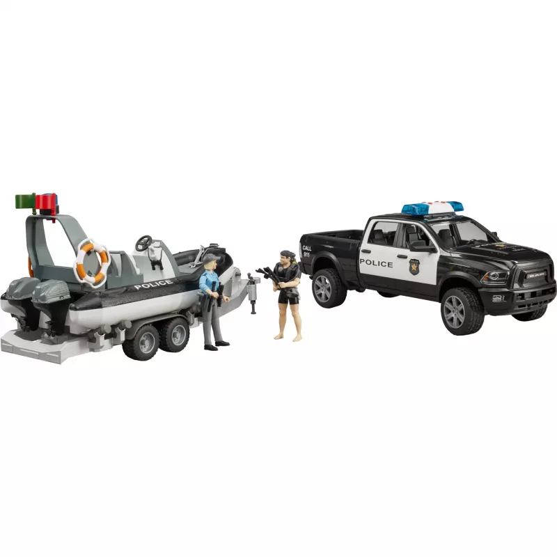 Dodge RAM 2500 Police Pickup mit Boot