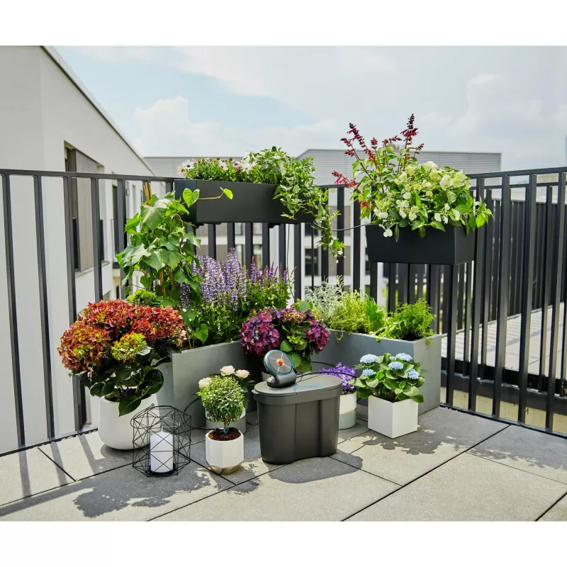 Tropfbewässerungssystem Gardena 13366-20 Schlauchlänge 30 m Schwarz