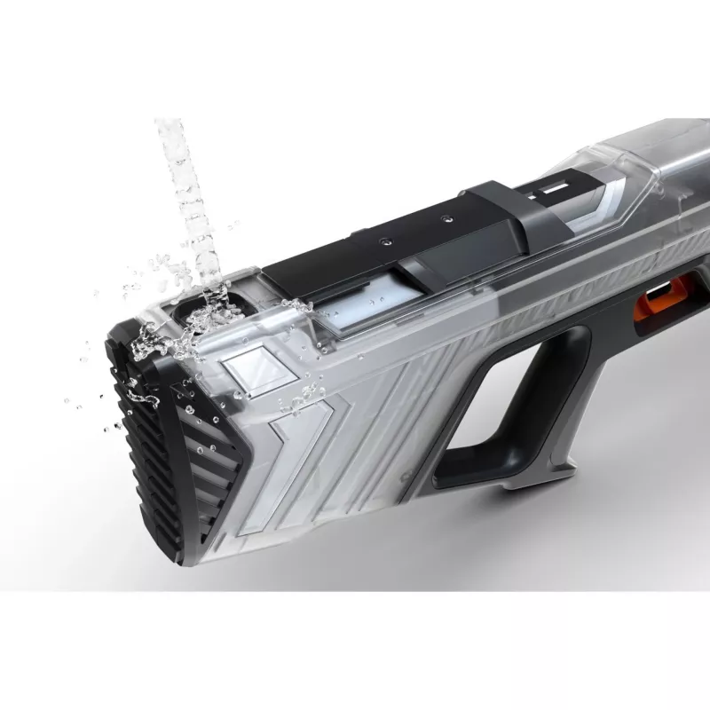 Wasserpistole SpyraOne SpyraGO Clear Transparent — kompakte wiederaufladbare Wasserpistole SPGO1T