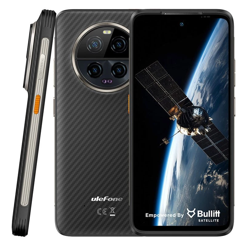 Smartphone Ulefone Armor 23 Ultra 6.78 Zoll 12 GB 512 GB Schwarz