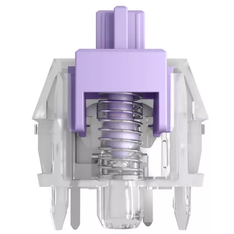 Mechanische Tastaturschalter GLORIOUS Mako Ultralight 5-Pin MX-Stem 40g taktil vorgeschmiert, 110 Stück