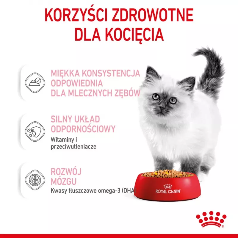 Nassfutter für Katzen Royal Canin Kitten Gravy 85 g — Geflügel, 78 % Feuchtigkeit, 12 % Protein