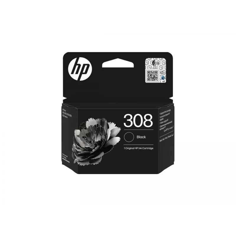 HP 308 Schwarz Original Tintenpatrone