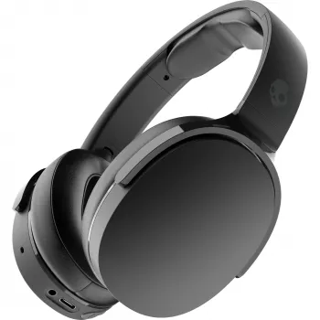 Over-ear-Kopfhörer Skullcandy Hesh Evo — kabelgebunden & Bluetooth 5.0, 36 h Akku, USB-C, 3,5 mm, faltbar, Geräuschunterdrückung, schwarz