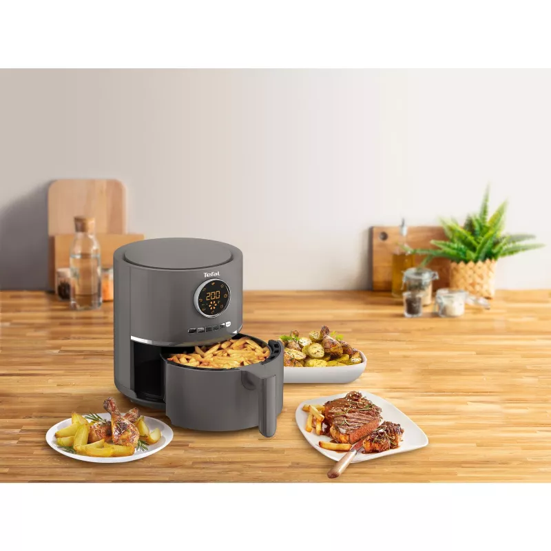 Tefal Ultra Fry Digital EY111B Einfach 4,2 L 1400 W Heißluftfritteuse Grau
