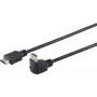 HDMI-Kabel ShiverPeaks 2,0 m mit abgewinkeltem Stecker, Modell 22221426