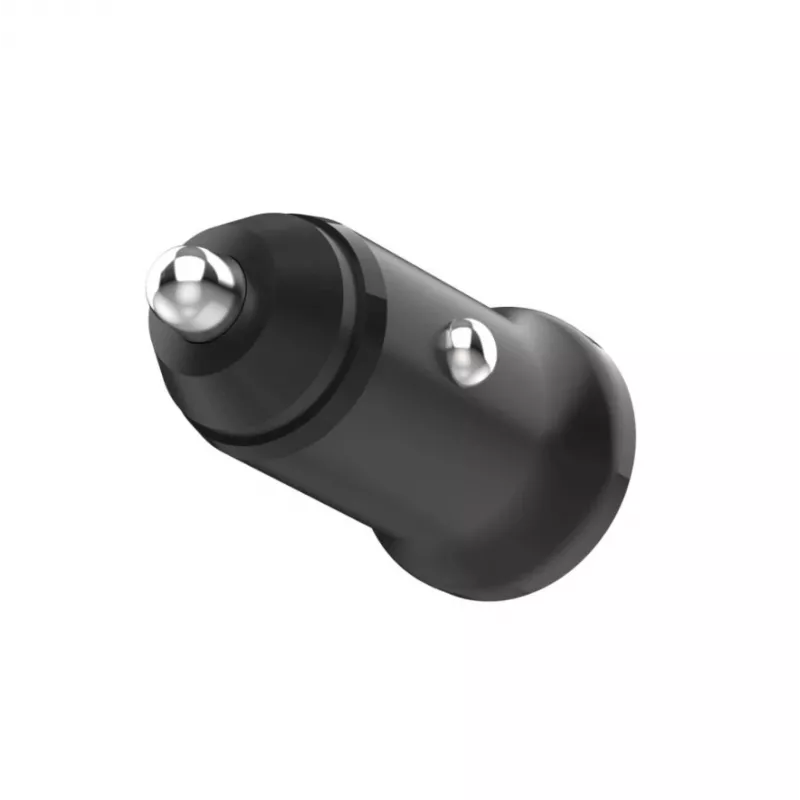 Auto-USB-C-Ladegerät FIXED FIXCC20N-C-BK 20W, einzelner USB-C-Anschluss, kompakt schwarz für 12V-Buchse