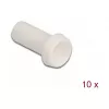 Glasfaser-Staubschutzkappe DeLOCK 86845 10 Stück weiß