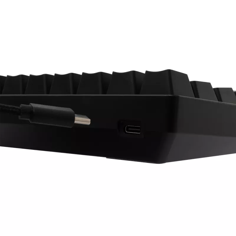 Mechanische Tastatur White Shark Shinobi-2 Blue Switch Schwarz US-Layout