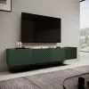 4D RTV-Schrank ONDA 200x40xH54.35 grün (stehend oder wandmontiert)